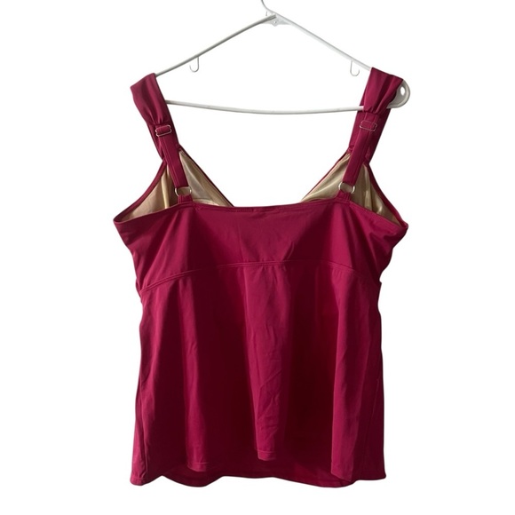 Swim 365 pink tankini swimsuit 20w - Picture 11 of 14